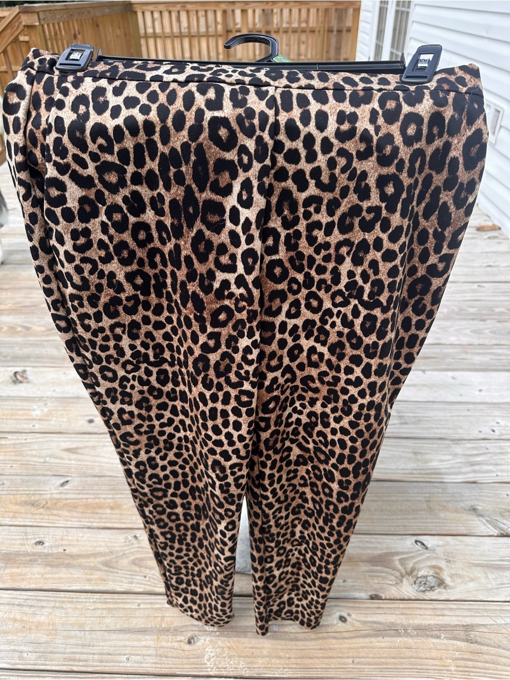 Michael Kors Leopard-Print Pants - Brown/Black
